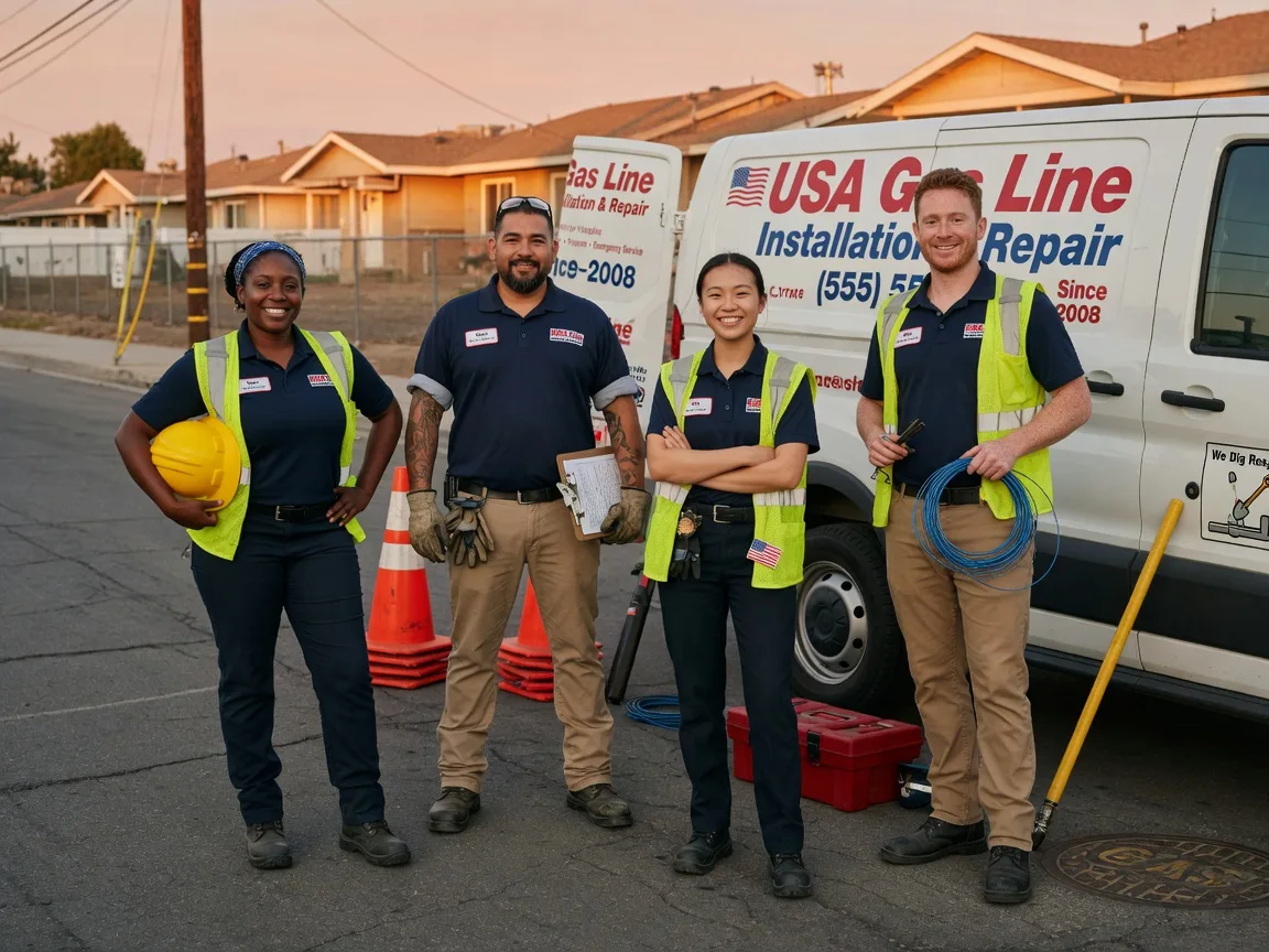 Gas Line Installation company in Milton, KS